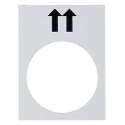 Schneider ZB2BY4952 Bezeichnungsschild 30x40mm weiß HEBEN SCHNELL