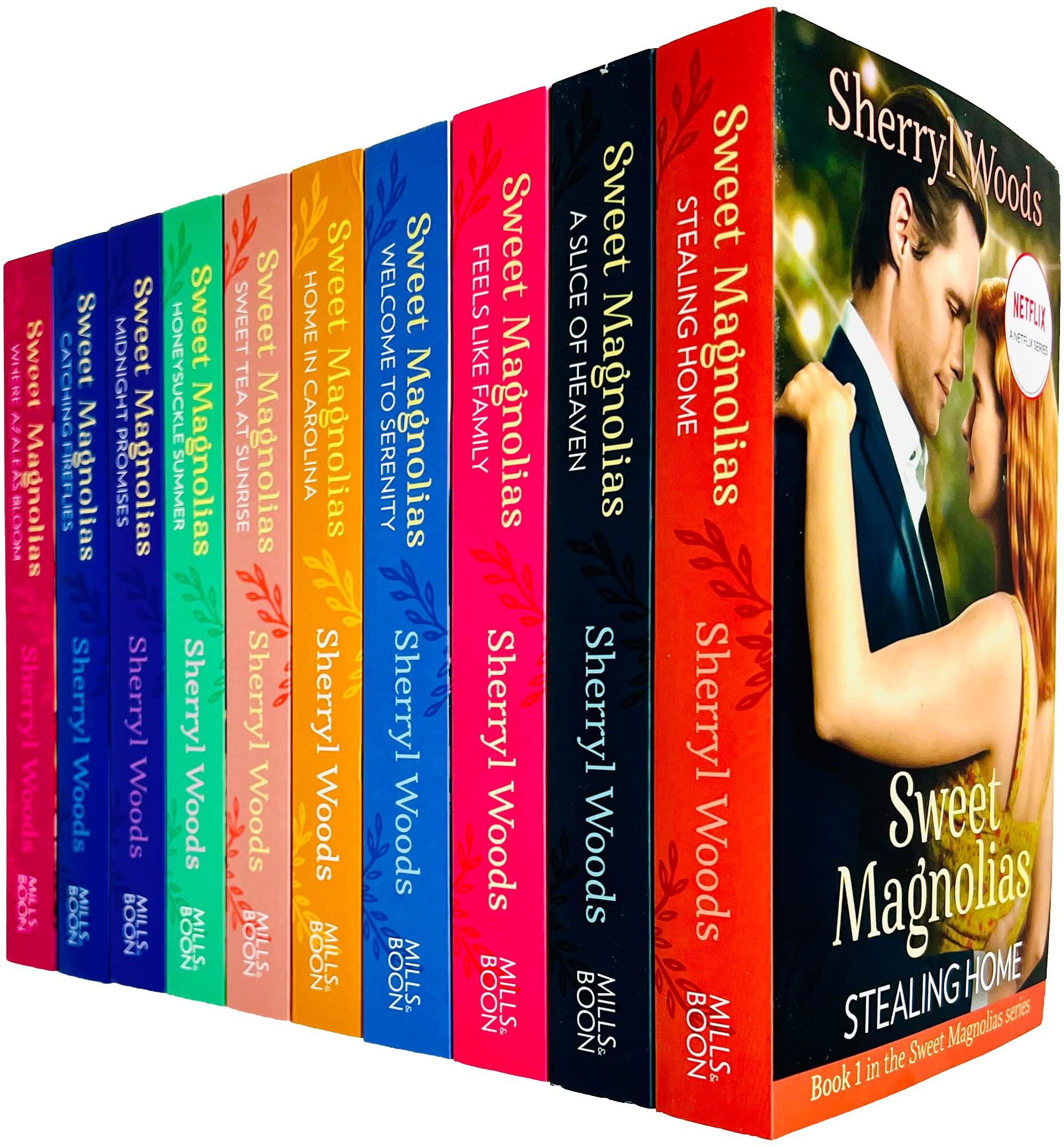 Boon Sweet Magnolias Series 10 Books Collection Set By Sherryl Woods