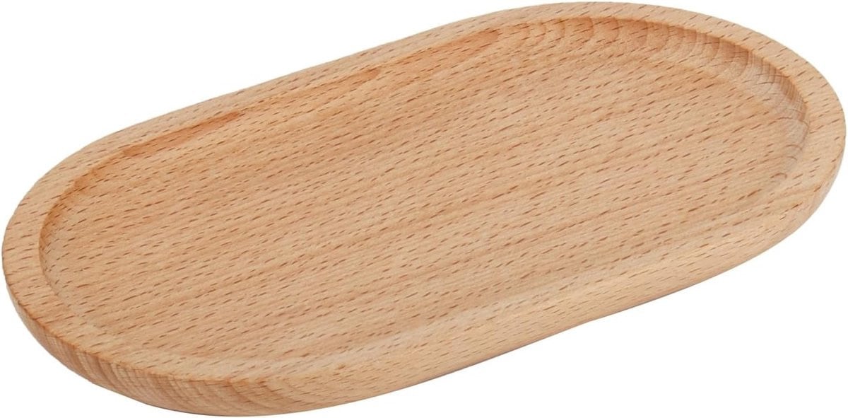 Ovale Houten Serving Board Decoratieve Tray Breedte: 20 cm, Diepte: 11,8 cm