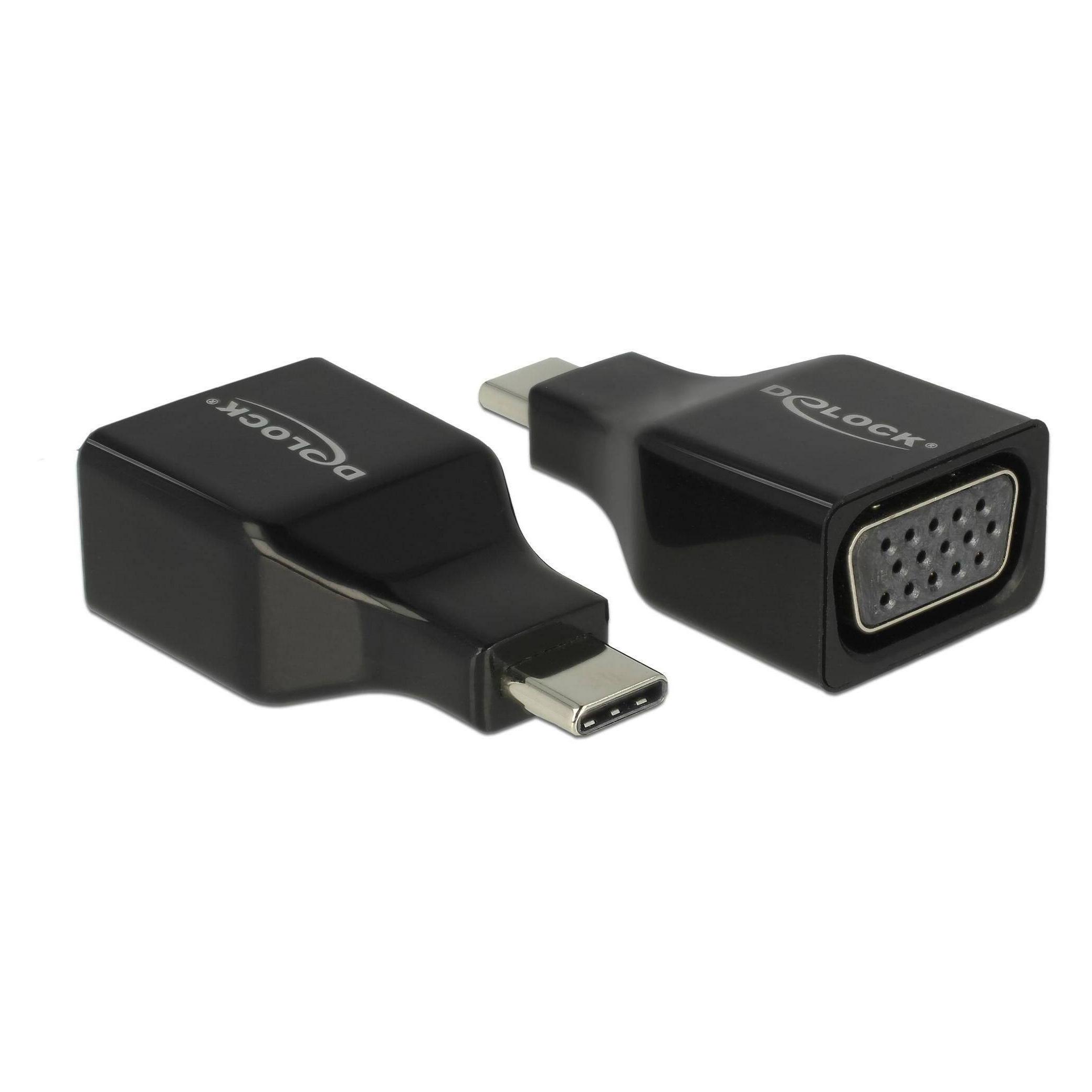 Delock Monitoradapter USB Typ-C zu VGA, kompakt (VGA) (63933)