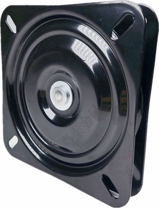 INF Rond Draaiplateau Lager voor Meubels, Zwart, M
