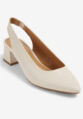 Women's The Mea Slingback by Comfortview in Bone (Size 10 M)