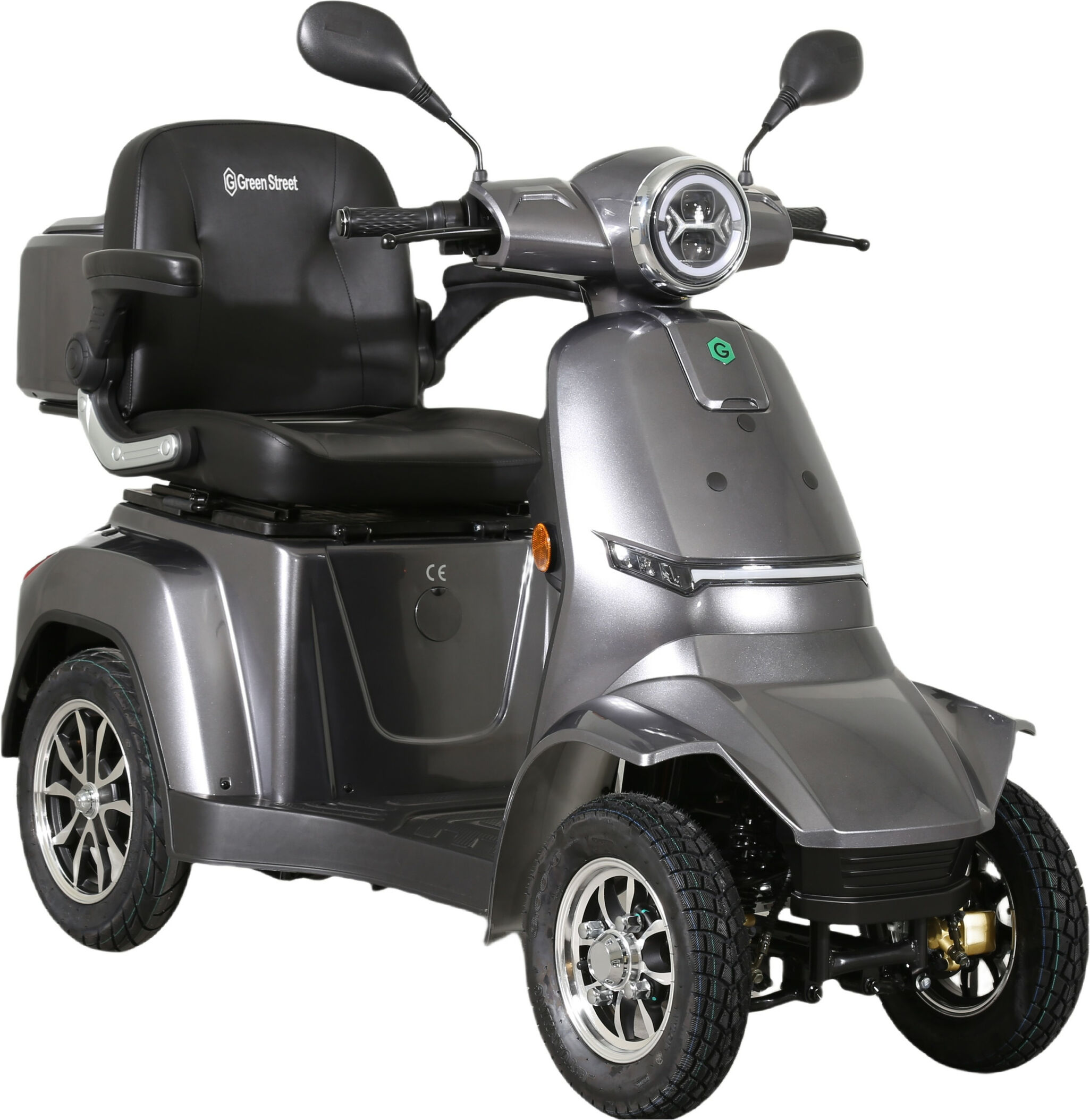 GREENSTREET Elektromobil E-Mover Deluxe 1000W 20 km/h inkl. Topcase