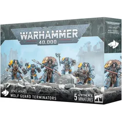 Games Workshop Warhammer 40k - Space Wolves Terminators Gardes Loups (2025) (Kunststoff)