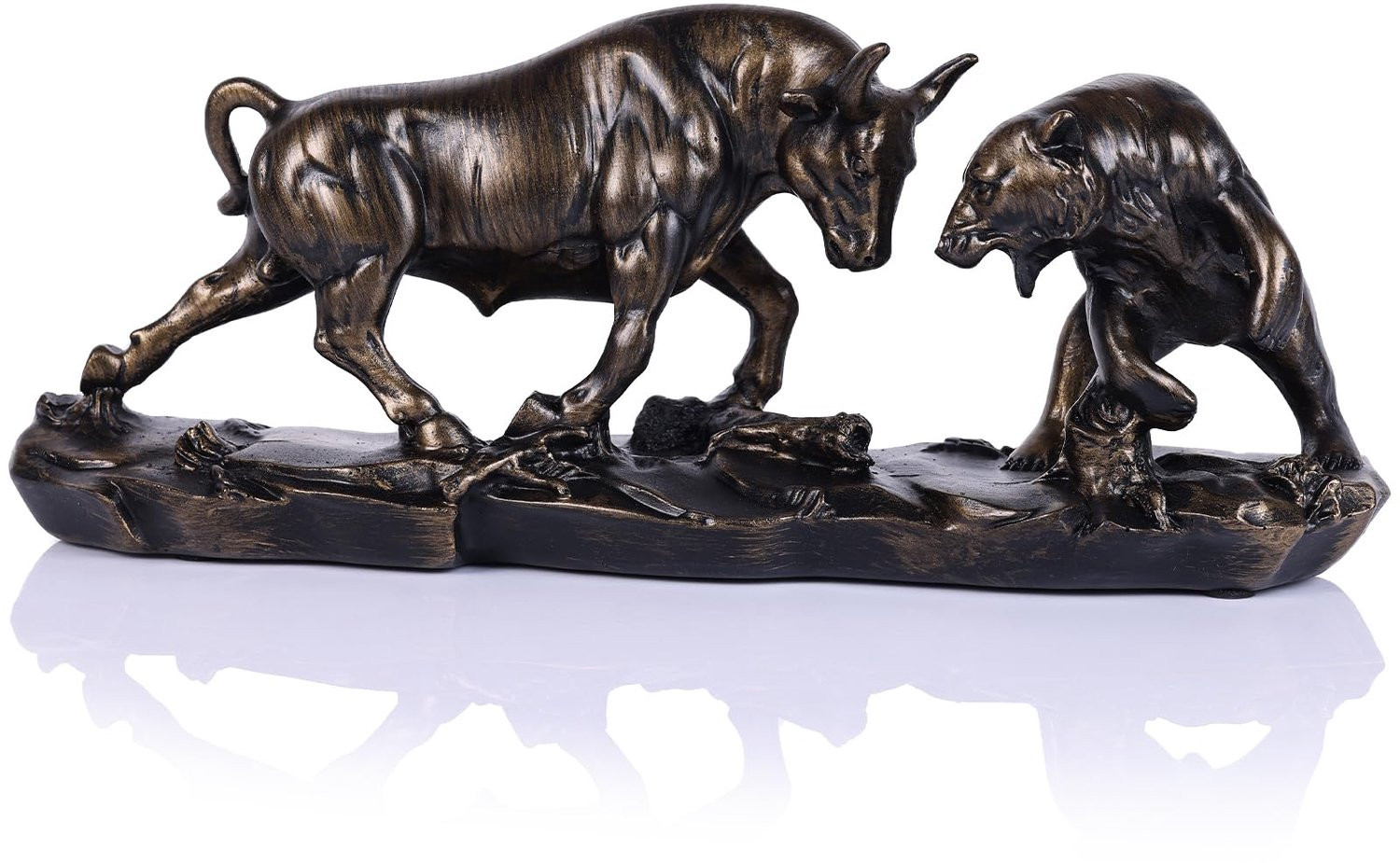 Wall Street Stier Standbeeld Decoratie voor Kantoor, Bureau of Woonkamer