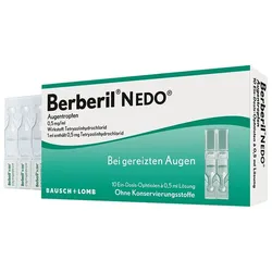 Berberil N EDO Augentropfen 10X0,5 ml