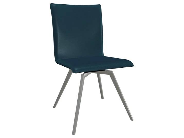 Stuhl Damian Trendstühle / Farbe: Türkis / Material: Premium-Leder