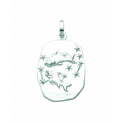 Sternzeichenanhänger ADELIA´S "Sternzeichen Anhänger Fische 925 Silber", silber, Schmuckanhänger, Herren, Fische, Silber 925 (Sterlingsilber), Silberanhänger Fische