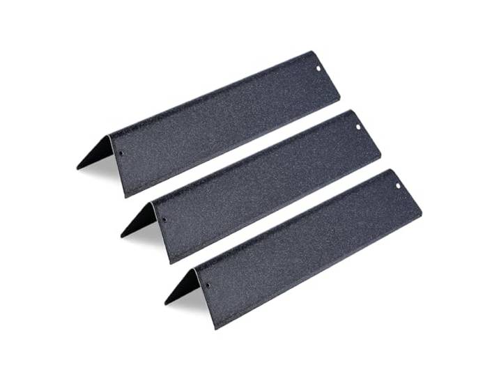 VEVOR Barres Cache-brûleurs 3PCs\, Déflecteur de Graisse pour Brûleur de 39 cm en Acier Émaillé\, pour Weber Spirit I et II Séries 200\, y Compris Spirit II E-210\, II E-220\, II S-210\, E-210\, S-210