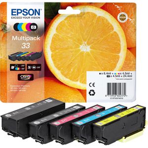 Epson 33 Multipack Orange Original Druckerpatronen C13T333740