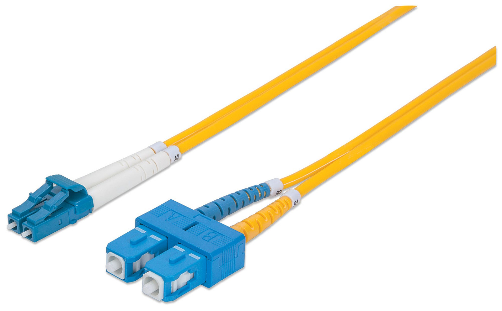 Intellinet 473972 LWL aansluitkabel LC/SC Singlemode OS2 Geel 2m
