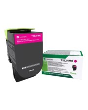 Lexmark X417 Hohe Ergiebigkeit Magenta Original Tonerpatrone LCCP LRP für CS417dn CS517de CX417de (71B2HM0)
