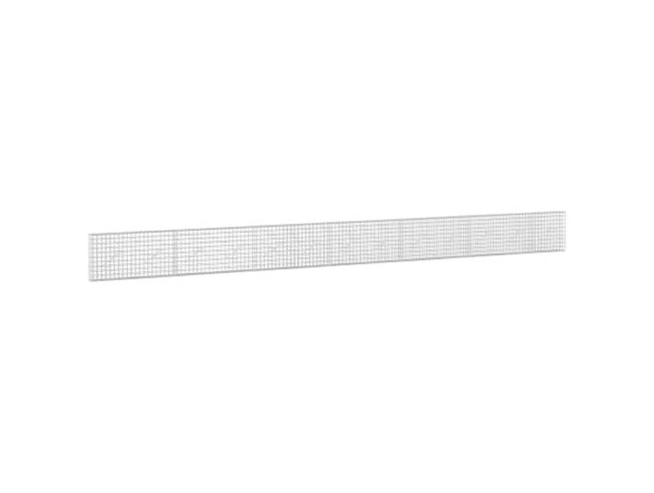 vidaXL Gabione mit 5 mm Draht und 5x5 cm Maschen 650x10x50 cm