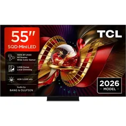 TCL 55C89L (Schwarz) LCD, 55, 139, Ultra HD