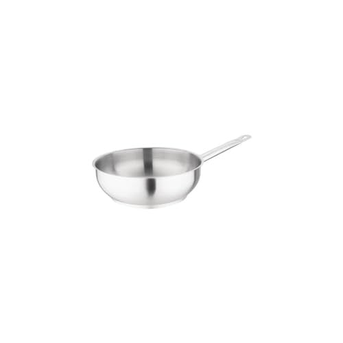 Vogue M923 RVS Sauté Pan, uitlopend, 24 cm