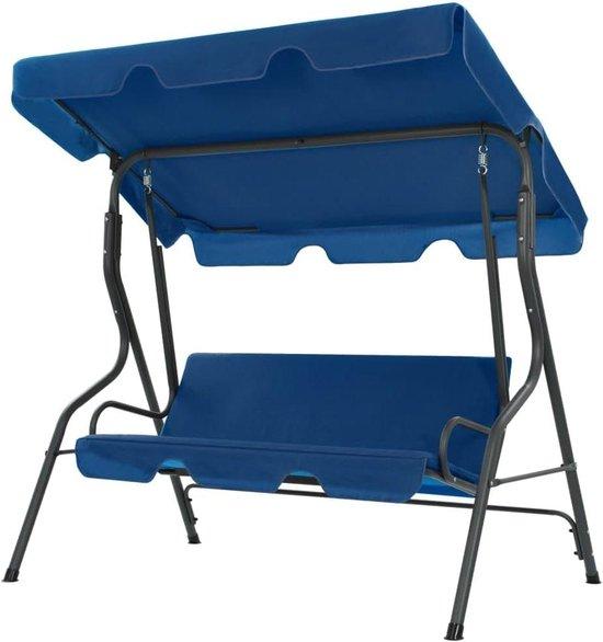 Famanu Schwingbank mit Dach - Wasserabweisend, 170 x 110 x 153 cm