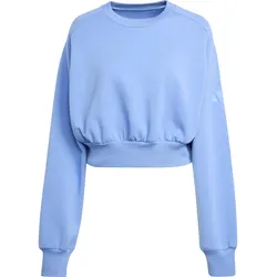 adidas All Szn Sweatshirt Damen | Gr. M | blau - blau