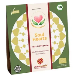 Soulhearts - grün Fruchtsaft-Herzen 75g