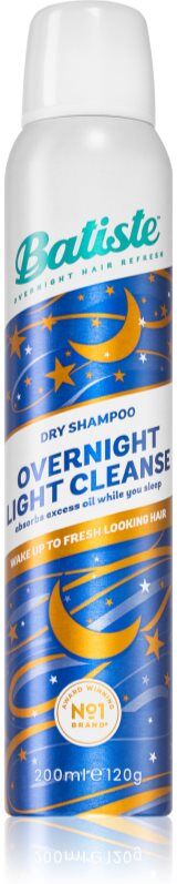 Batiste Overnight Light Cleanse shampoing sec pour la nuit 200 ml