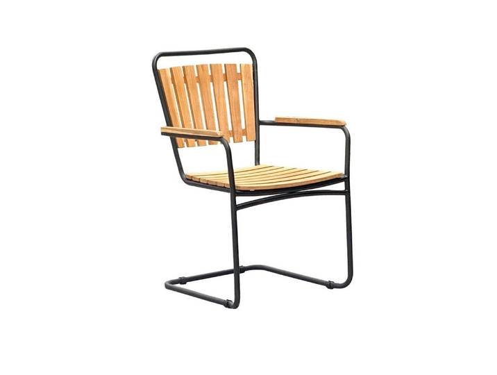Garden Pleasure Esszimmerstuhl, Freischwinger COVINA, 4er Set