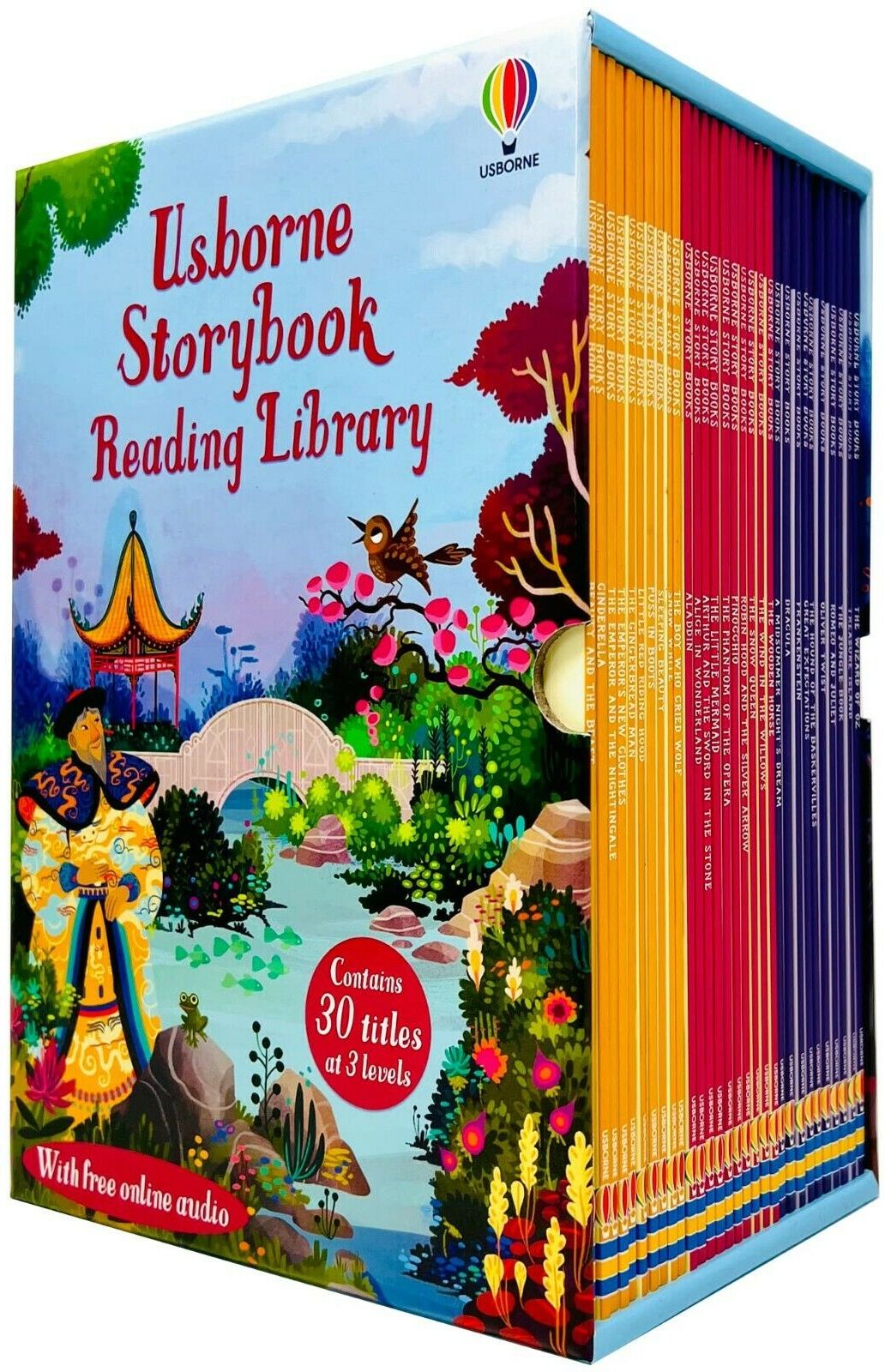 Usborne Storybook Reading Library 30 Books Collection Box Set – Beginner to Confident Reader Collection