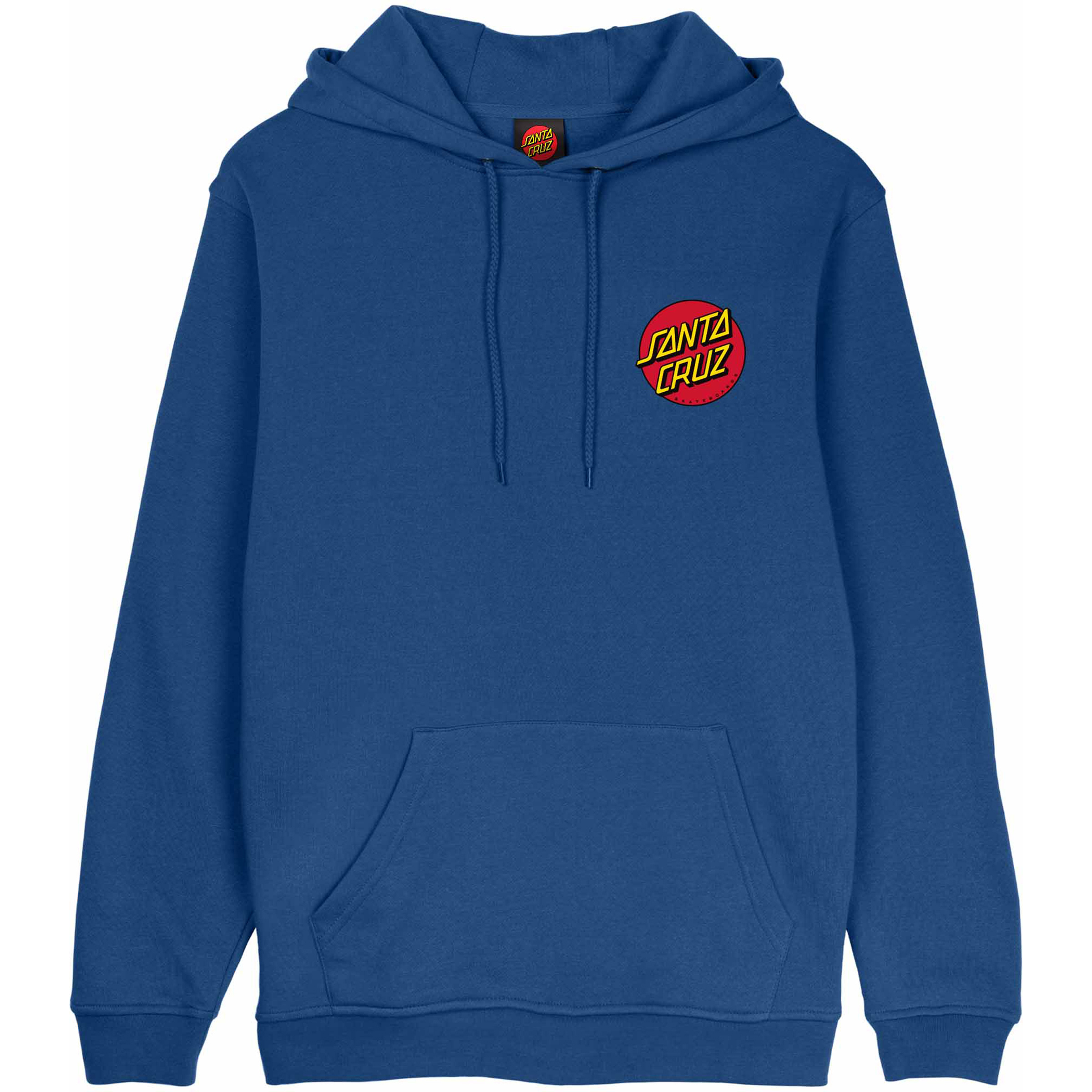 Santa Cruz Classic Dot Chest Herren Hoodies blau Größe S Lifestyle Hautfreundlich