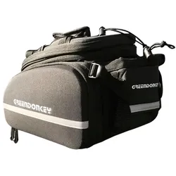 Greendonkey, Velotasche, (Gepäckträgertasche)