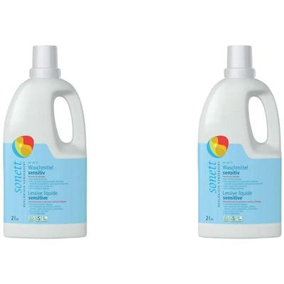 Sonett Waschmittel sensitiv 30°-95°C (neu) 2 lt x2 2x2 l Flüssigkeit