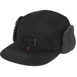Winter-Basecap "OXFORD TRAPPER CAP" schwarz - S/M - schwarz