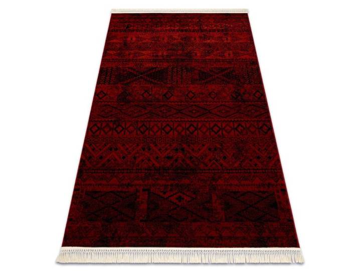 Tapis ORIENT 4722 bordeaux / noir Oriental à franges - 200x290 cm