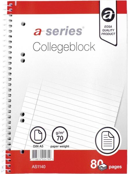 A-Series Kollegieblok   A5   Linjeret