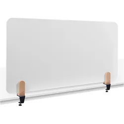 Legamaster, Trennwand, ELEMENTS Tischtrennwand Whiteboard Klammern (120 x 60 cm)