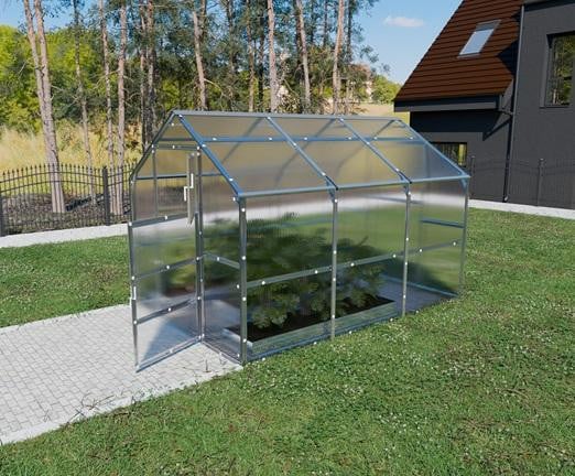 BAUMERA Kas KLASIKA BERNARD met 4 mm polycarbonaat, 2,35 x 3 meter