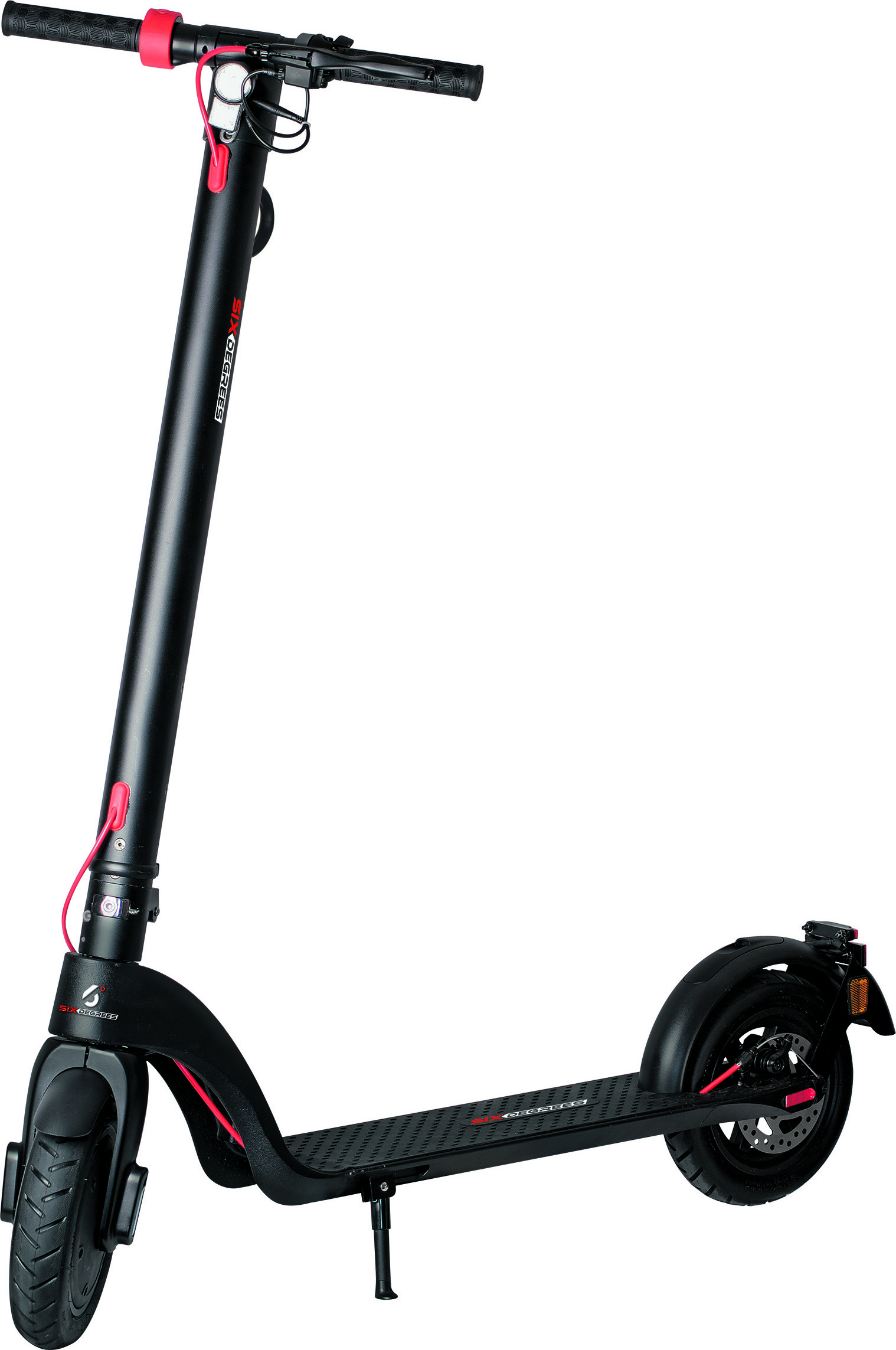 Scoot One faltbarer E-Scooter aus Luftfahrtaluminium mit Straßenzulassung und Pannenschutz (max. 20km/h, Lange Reichweite)