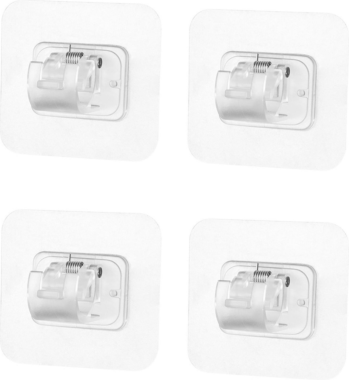 INF Zelfklevende houder voor gordijnroede 2-pack