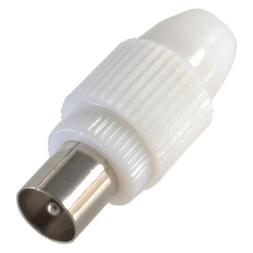 Shiverpeaks BASIC-S Antennen 9,5 mm Koaxial-Stecker Kunststoff, im Polybeutel mit Eurolochung (Antennenkabel) (BS82001-1)