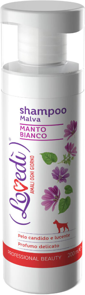 LOVEDI Lovedì Cane Manto Bianco Shampoo con Malva 200ML
