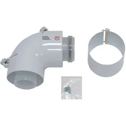 Vaillant, Zubehör Belüftungstechnik, Concentric inspection elbow 87 60/100 (303916)