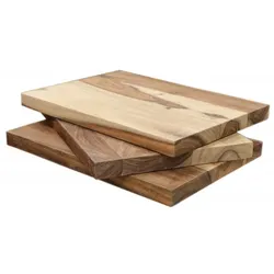 Schneidebrett 45x2,5x30 aus indischem Sheesham-Massivholz