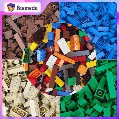 Uplift Treasures 120 240PCS Colorful City Building Blocks Set yellow 250g 240pcs