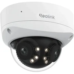 Reolink Duo P737 (4608 x 1728 Pixels), Netzwerkkamera, Weiss