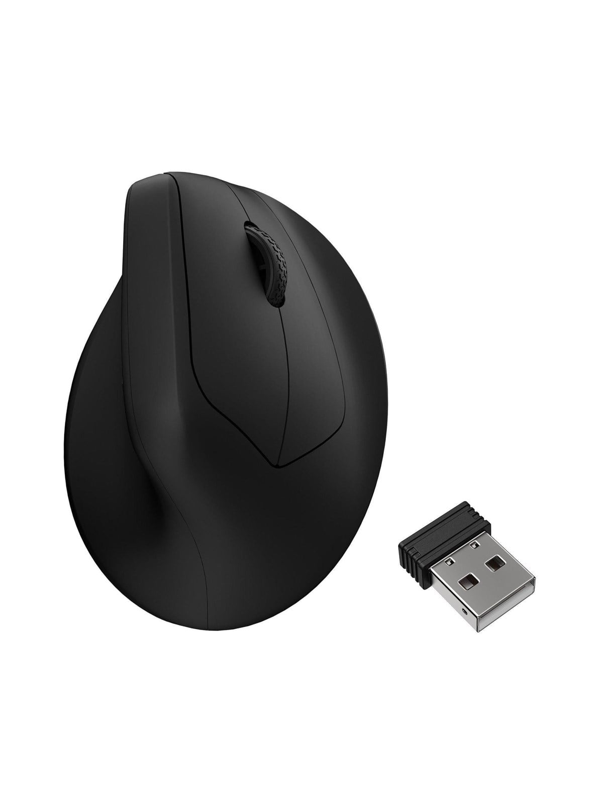 Keychron M5 Wireless Ergonomic (1K) - Ergonomische Maus (Schwarz)