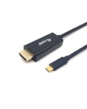 Equip Adapter USB-C -> HDMI 4K30Hz 1.00m sw Digital/Daten Digital/Display/Video 1 m (133411)