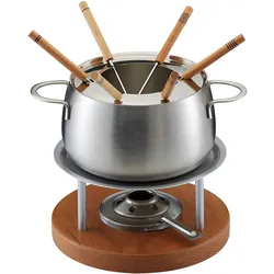 Kuhn Rikon Zermatt Set, Fondue Set, Silber