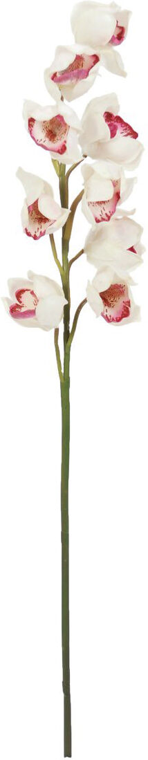 Europalms Cymbidiumzweig, Weiß-Pink, 90cm
