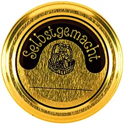 10x Emsy Twist-off Deckel Selbstgemacht pasteurisationsfest Ø66mm, Einmachgläser