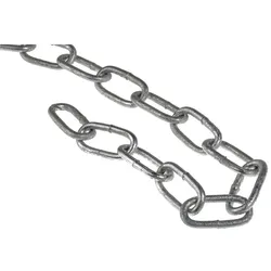RS PRO, Kette, Gliederkette galvanisiert 3x21mm 50kg (0.02 m)
