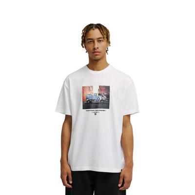 T-Shirt DC SHOES "DC Painted Van", Herren, Gr. L, weiß, Obermaterial: 75% Baumwolle, 25% Baumwolle., Shirts T-Shirt