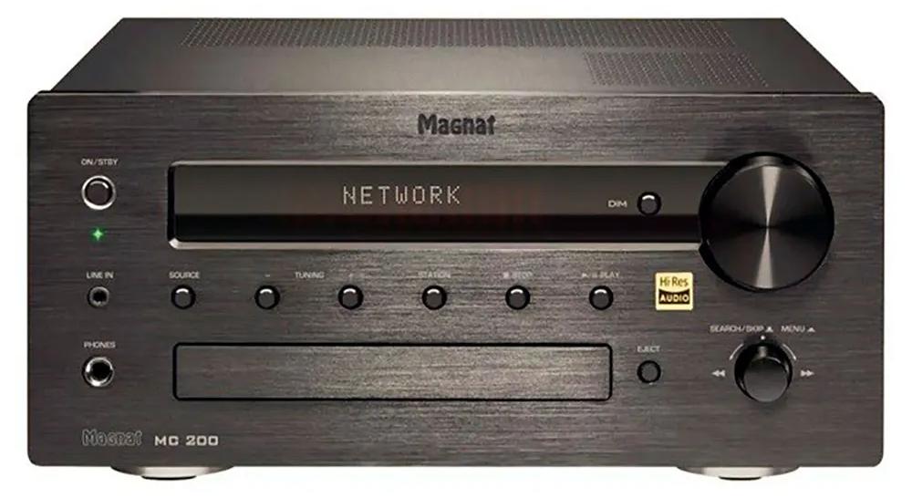 Magnat MC 200 R, 2.0 Kanäle, Stereo, RCA, FLAC, MP3, WAV, WMA, DAB, DAB+, 277 mm