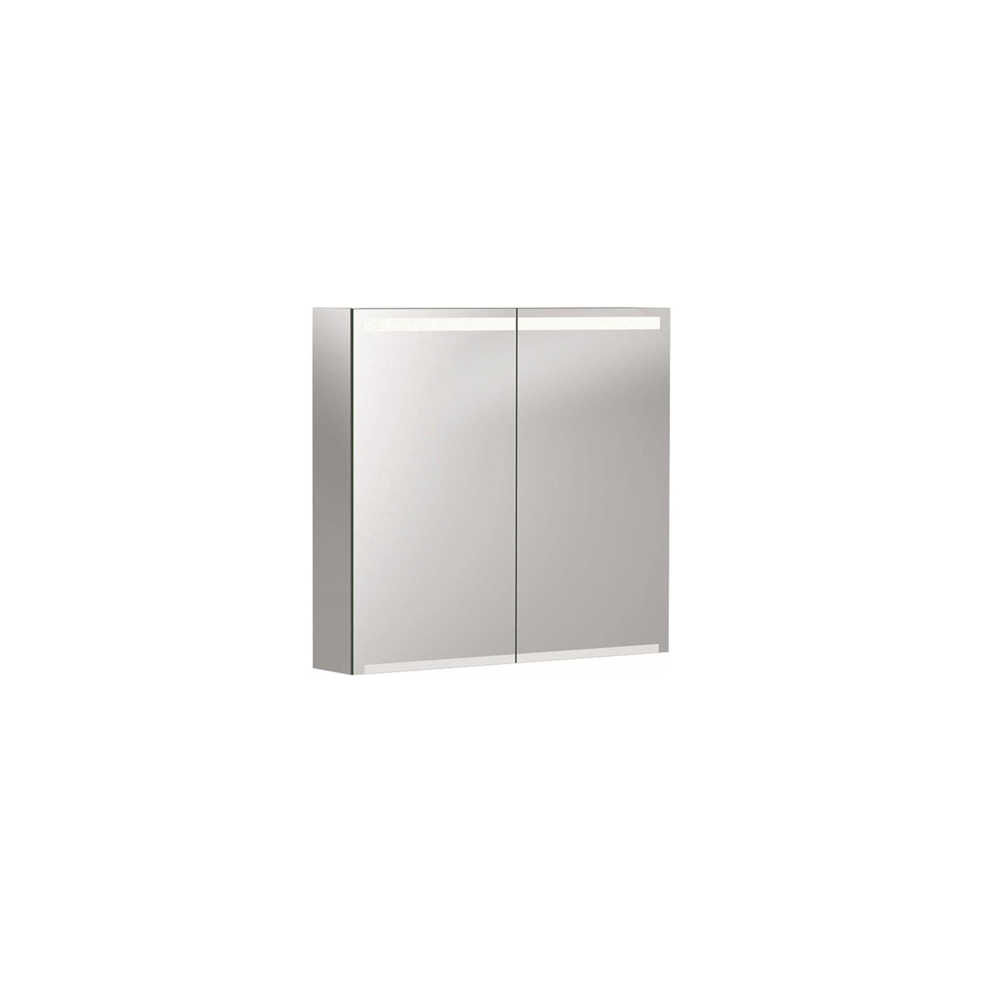 Geberit Spiegelschrank Option 75x70x15mm, mit Beleuchtung, 2 Türen (500205001)